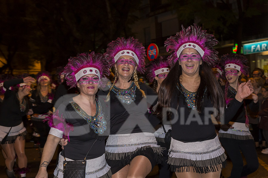 Rua del Carnaval de Les Roquetes del Garraf 2017